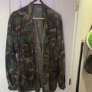 Unisex Camouflage Jacket